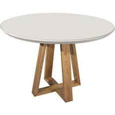 Fiberboards Dining Tables Manhattan Comfort Duffy Modern Round Dining Table