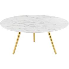 Modway White Coffee Tables modway Lippa Collection Coffee Table