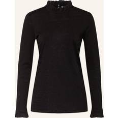 Rich & Royal Langarmshirt schwarz