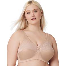 Glamorise Blød Bh Full Figure Plus Size - Natur