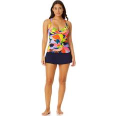 XS Tankinis Anne Cole Women's Petal Party Halter X Back Swim Tankini