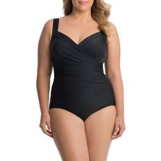 Nylon Maillots de bain Miraclesuit Maillot de bain une pièce gainant - Noir