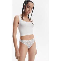 Plata Bragas Calvin Klein Underwear Panties White