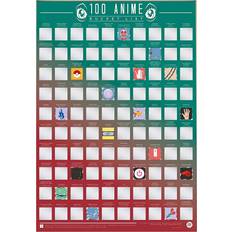 100 Anime Classic Bucket List Scratch Off Movie