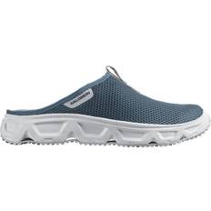 Herre - Tekstil Slippers Salomon Reelax Slide 6.0 - Blue Ashes/White/Pearl Blue