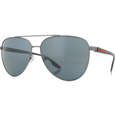 Prada Aviator - Mirror Glass Sunglasses Prada Linea Rossa PS52WS DG107G