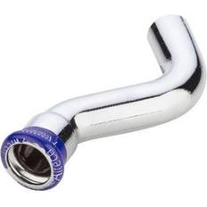 Altech Kloak & Avlopp Altech Kopparpress Förkromad 15 mm S-böj Muff/Slätända Press M-profil