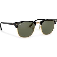 Ray-Ban Dam Solglasögon på rea Ray-Ban Clubmaster 0RB3016 Black/Green