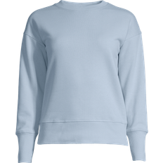 Casall Natural Dye Terry Crew Neck - Joyous Blue