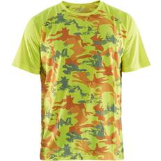 Blåkläder Funktionell Camo T-Shirt - Gelb/Grau