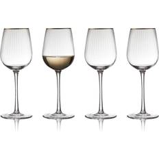 Lyngby Palermo Gold Verre à Vin Blanc 30cl 4pcs