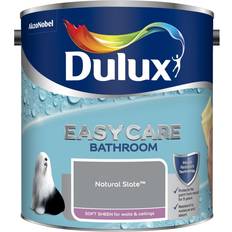 Dulux Grey Paint Dulux Easycare Bathroom Soft Sheen Colours Wall Paint Natural Slate 2.5L
