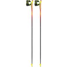 Leki Vertical K Negro Rojo 140 Par