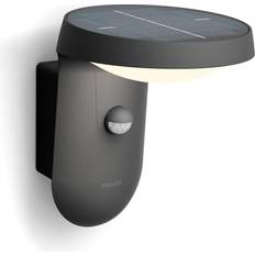 Wandstrahler Philips Tyla Solar Außenwandleuchte 1.2 W Anthrazit Wandstrahler