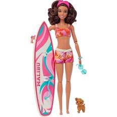 Barbie puppy Barbie Surfdukke og tilbehør HPL69