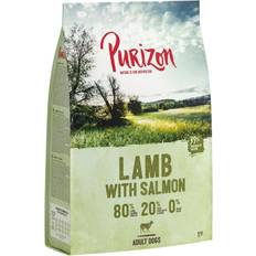 Purizon Hunde Kæledyr Purizon 1kg Adult Lam & Laks kornfrit hundefoder