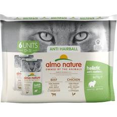 Almo Nature Anti Hairball Huhn Katzen-Nassfutter 6x70