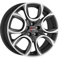 Mak Felg Torino Gun Metallic Mirror 7.5x17 5x98 ET35