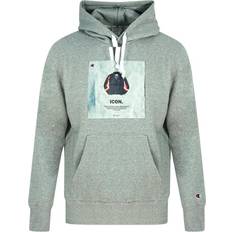 Icon Logo Hoodie - Grey