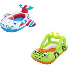 Oppusteligt legetøj på tilbud Bestway 34169 Swim Car Boat 92cm x 61cm [Levering: 4-5 dage]