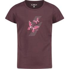 Purple Tops CMP Kinder Piquet T-Shirt
