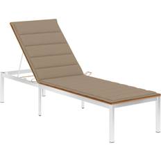 vidaXL Solsäng dyna massivt