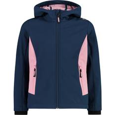 CMP Girls Waterproof Hooded Jacket - Bleu