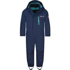 L Monos de nieve Trollkids Kid's Bergen Suit - Mystic Blue/Teal