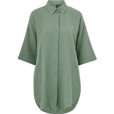 Vero Moda Blusa Natali - Verde Oscuro