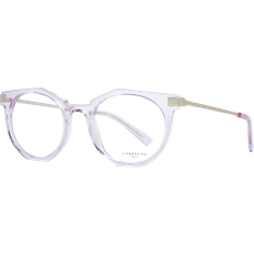 Liebeskind 11028 00991 Men's Eyeglasses Purple Size 49 Frame Only Blue Light Block Available Transparent Violet