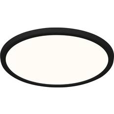 Nordlux Oja Black Ceiling Flush Light 29.4cm