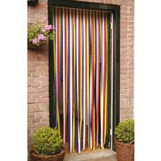 Dørgardin EDCO MultiColour Rainbow Anti-Insect Door Curtain Keep Away Mosquito Fly Bug 90x210cm