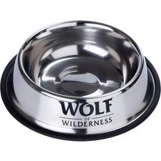 Wolf of Wilderness Koira Lemmikit Wolf of Wilderness 850ml Liukumaton Teräskuppi Koirille Ø23cm