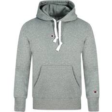 Champion Digital Print Logo Hoodie - Grey