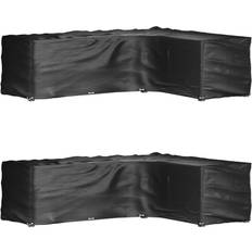 Fundas para muebles de patio vidaXL L-Shaped Garden Covers 2