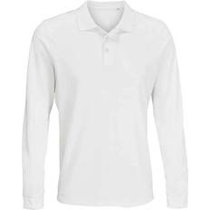 Sol's Prime Pique Long-Sleeved Shirt - White