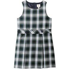 Girls - White Sweatshirts Lands End School Uniform Girls Plaid Jumper Top of Knee