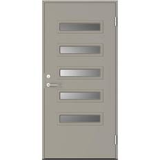 Ytterdörr 9 x 21 Swedoor Catavu C7050 9X21 S Ytterdörr Klarglas (90x210cm)