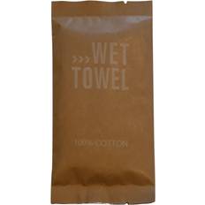 Diverse Vådserviet Pure Wet Badehåndklæde Hvid, Brun