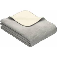 Baumwolle Sitzbezüge Ibena Armlehnenschoner 2er-Pack Sitzbezug Silber, Beige