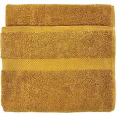 The Linen Yard Ochre Loft Bath Towel Yellow