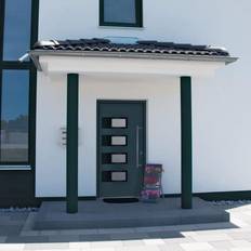 Porte vidaXL Ingresso Antracite 100x210 cm in Alluminio e PVC Porta Esterna (x210cm)