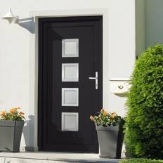 Porte vidaXL Ingresso Antracite 108x200 cm In Pvc Porta Esterna (x200cm)