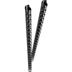Spiralbindere 6mm 50pk Sort