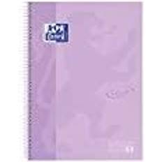 Oxford Cuaderno A4 Touch Lavanda Pastel 5x5