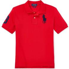 Polo Shirts Children's Clothing Polo Ralph Lauren Boy's Big Mesh Knit S-XL RED