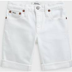 Children's Clothing Polo Ralph Lauren Boy's Stretch Cotton Rolled Shorts, 8-10 WHITE