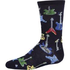 Socks MeMoi Guitar Bamboo Blend Boys Crew Socks backorder