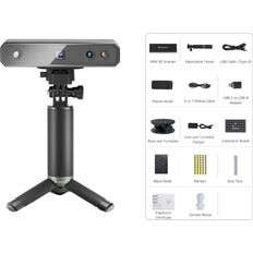 MINI 3D Scanner with Dual-axis Turntable