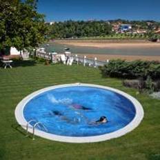 Sandfilteranlage Gre Madagascar Stahlwand-Pool Set, Ø 420x150cm, rund, Sandfilteranlage